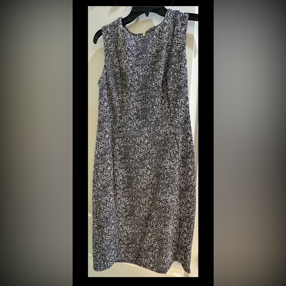 Calvin Klein Stretch Animal Print Dress size 10